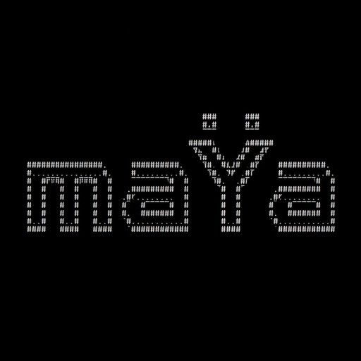 Create a clean, modern ASCII art wordmark that reads exactly:

maŸa

The word must be clearly readable as “maŸa”, with lowercase m, lowercase a, uppercase Ÿ, and lowercase a.

Style: minimalist futuristic AI terminal / developer CLI branding.

Make the Ÿ the distinctive visual element of the logo. The two dots (diaeresis) above the Y must be clearly visible, perfectly centered and separated from the Y, so they can later be displayed in a different color.

Keep the design compact, elegant and professional — not retro, not playful, not cartoonish.

Use block or geometric ASCII characters with clean straight lines.

Prefer a maximum height of 5–7 terminal lines.

Do not add borders, icons, robots, faces, decorative backgrounds, slogans or extra text.

The final result should look like the startup/boot logo of a sophisticated AI system displayed in a terminal.

IMPORTANT:
The text must spell exactly “maŸa”.
Do not change it to MAYA, maya, maYa or any other variation.