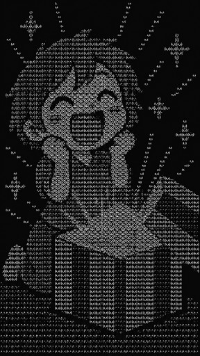 A cartoon character that is overjoyed by something surprisingly generous