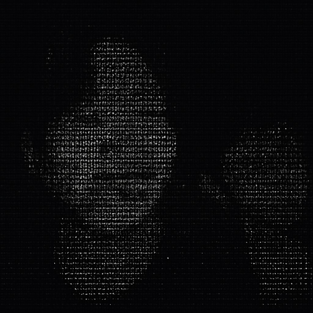 a couple of people that are in the dark