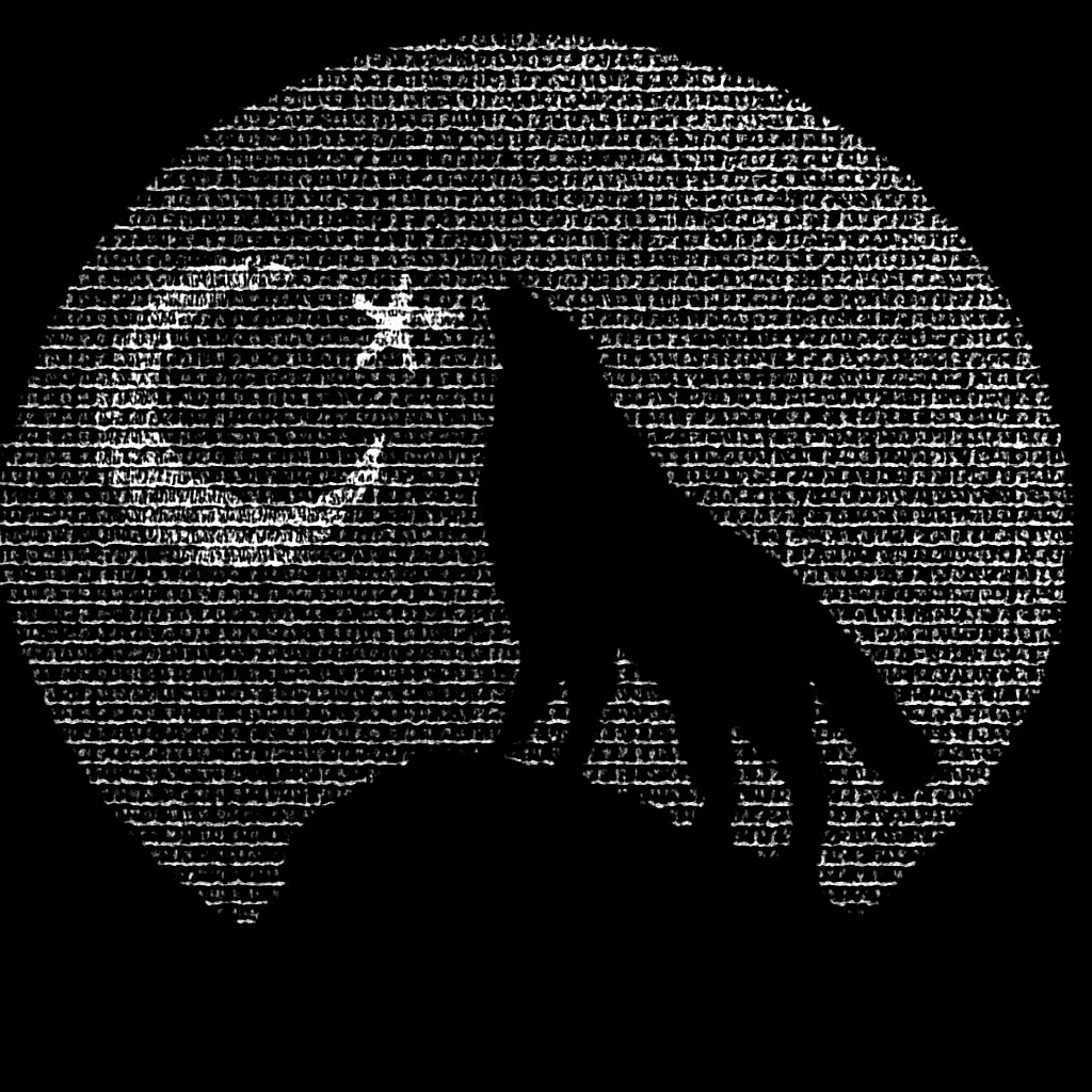 a wolf standing on top of a hill in front of a red moon