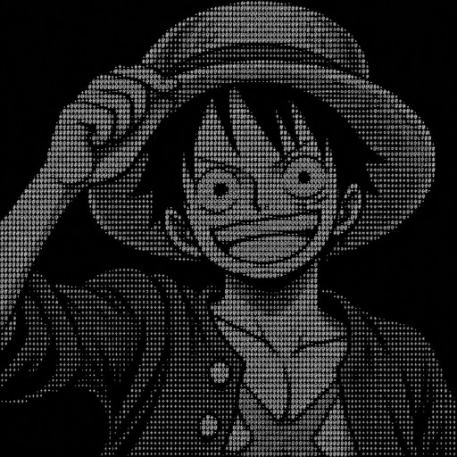 luffy from one piece manga