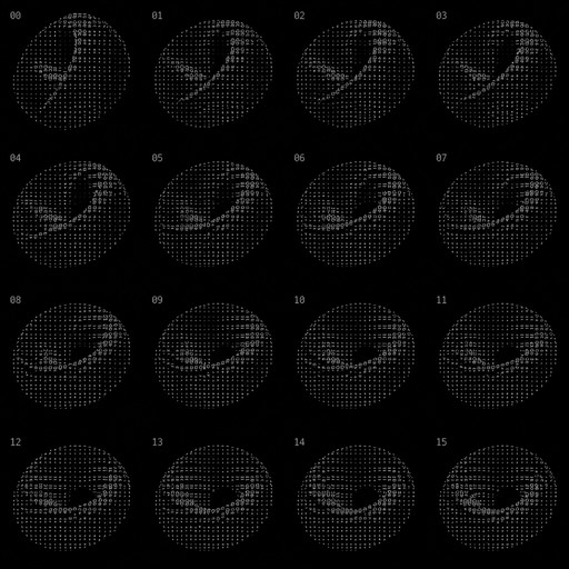 latent manifold, rotating, mesmerizing - video of recurrent behavior