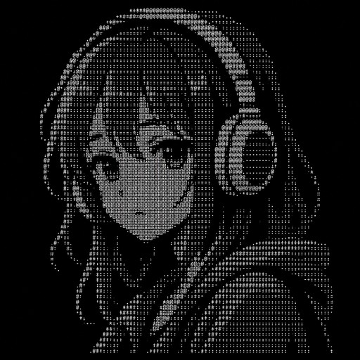 a simple low polly girl with headphone