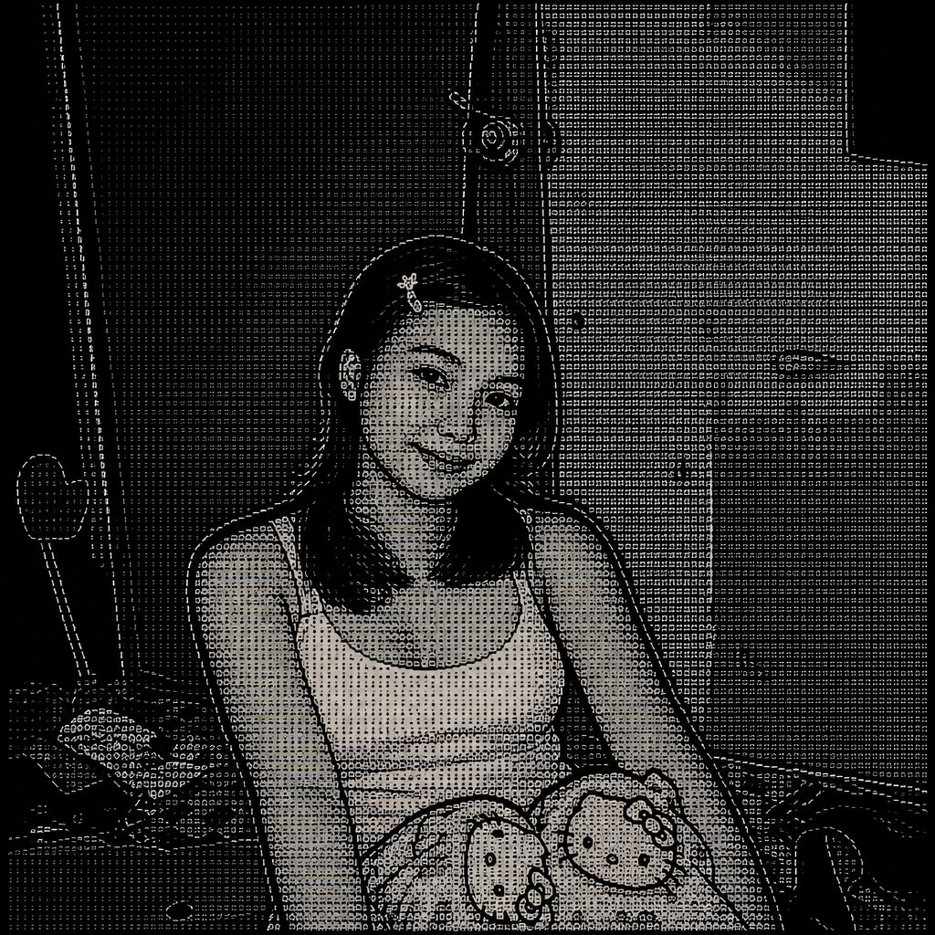 a woman in a pink tank top sitting on a bed