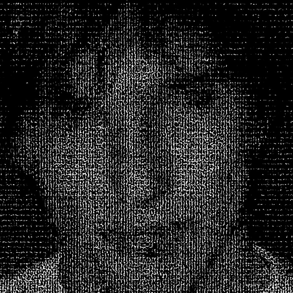 a close up of a person wearing a white shirt