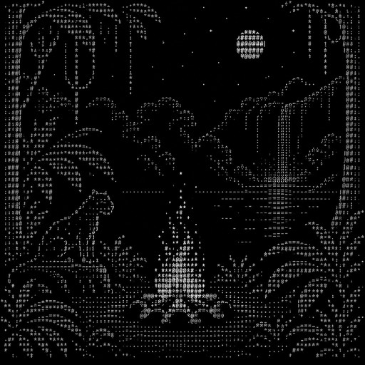 A cosy campfire in the jungle at night