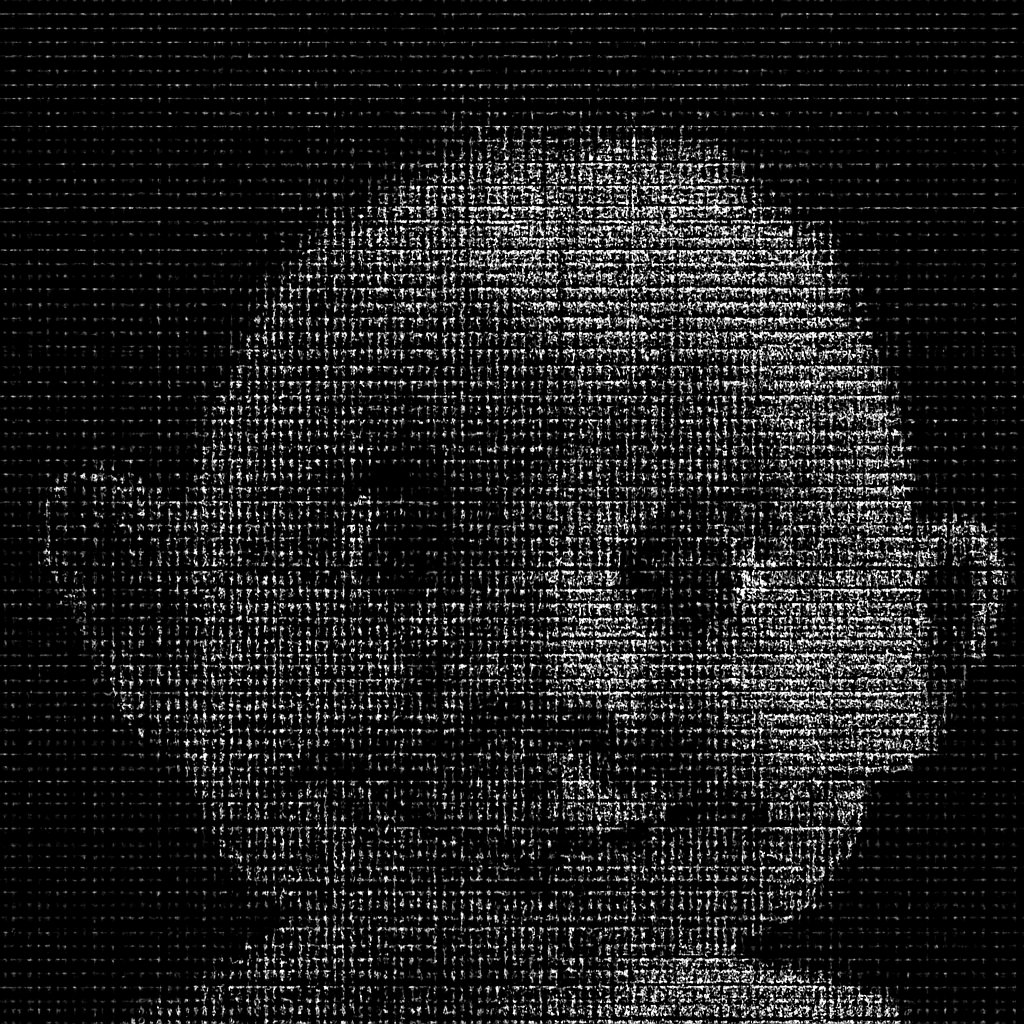 a picture of a baby with a smile on it's face