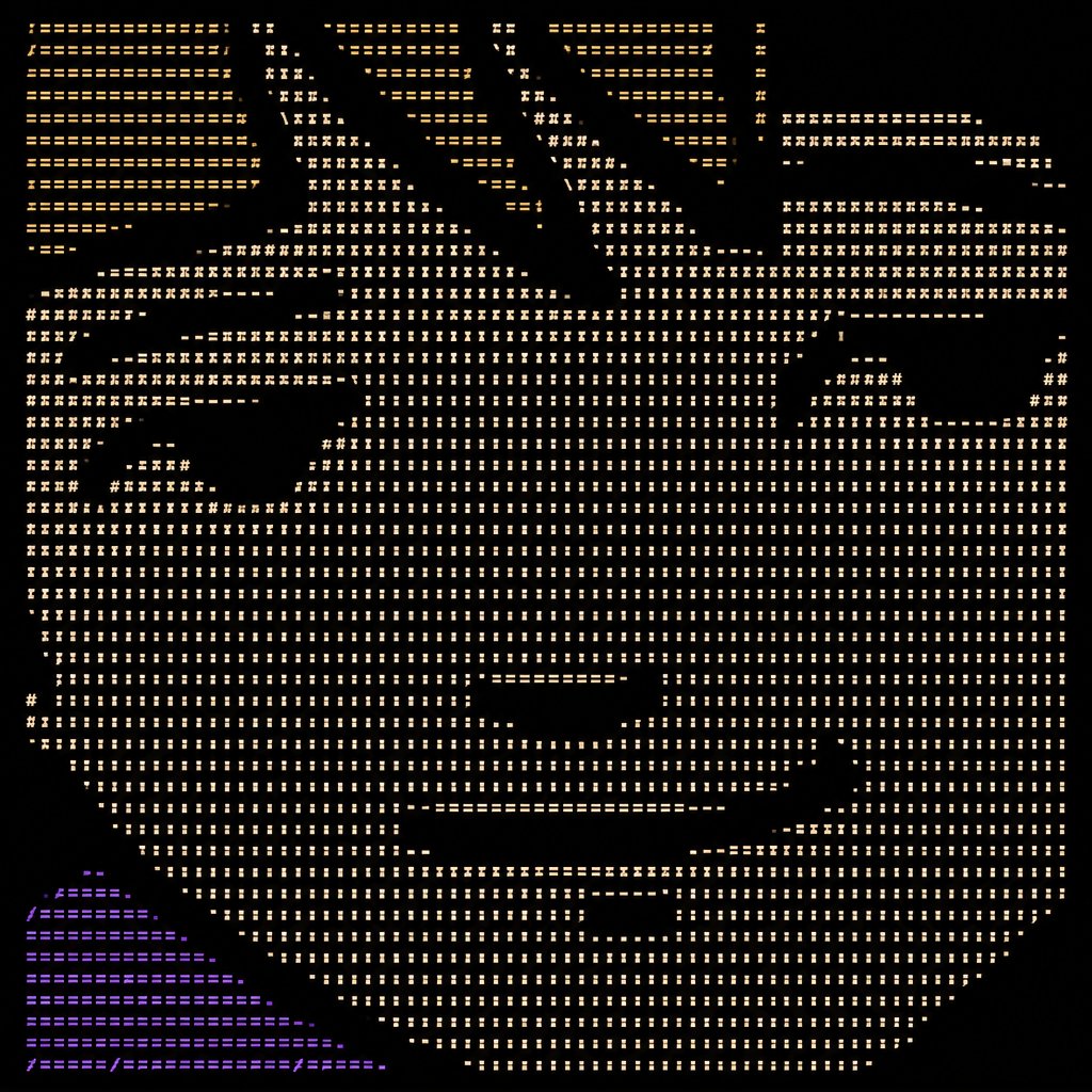 a drawing of a person with a purple shirt