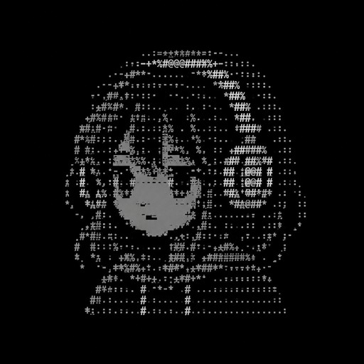 a simple lowpolly girl with headphone

in 10 lines and under 240 characters