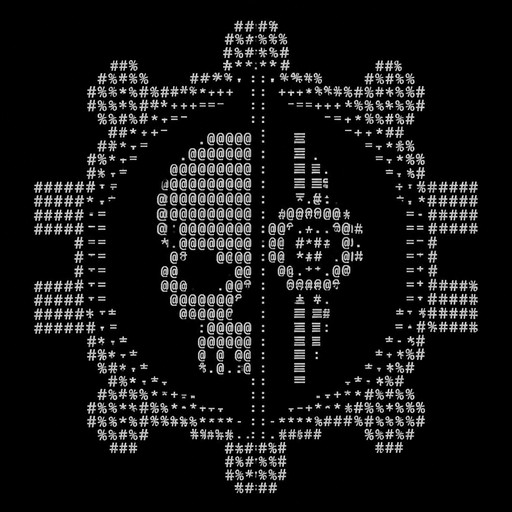 Ademtus mechanicus cog from warhammer 40k. in 5x5 char size