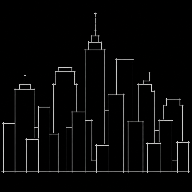 Box Drawing ASCII art style example