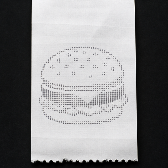 Receipt Paper ASCII art style example